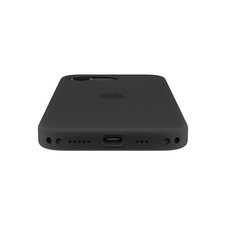 Sie sehen das Produktbild 05 von iPhone 17e Silikon Case mit MagSafe – Schwarz iPhone 17e Silikon Case mit MagSafe – Schwarz