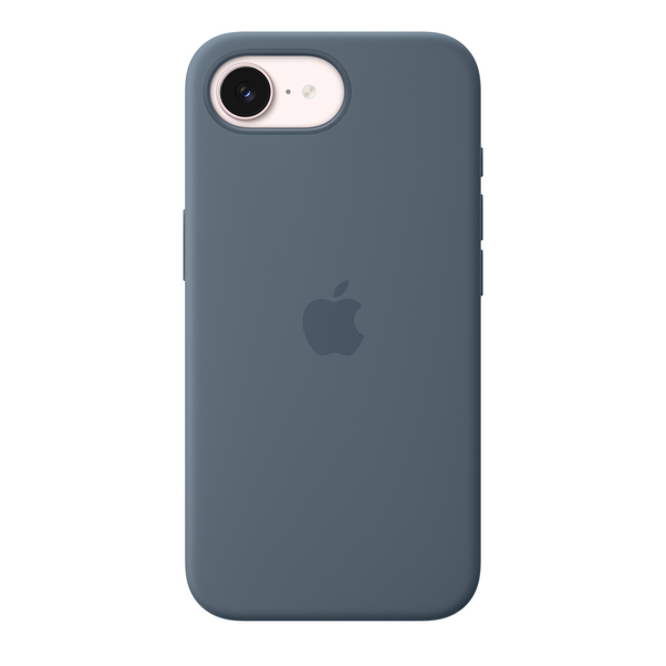 Sie sehen das Produktbild 01 von iPhone 17e Silikon Case mit MagSafe – Maritimblau iPhone 17e Silikon Case mit MagSafe – Maritimblau