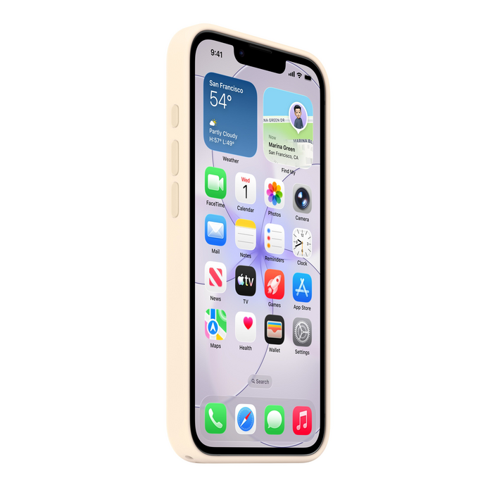 iPhone 17e Silicone Case mit MagSafe, Vanille