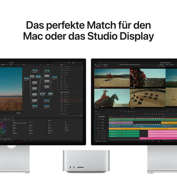 Sie sehen das Produktbild 06 von Studio Display XDR, Nanotexturglas, Neig- und höhenverstellbarer Standfuß Studio Display XDR, Nanotexturglas, Neig- und höhenverstellbarer Standfuß