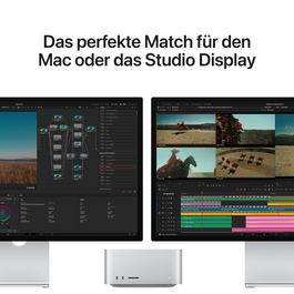 Sie sehen das Produktbild 06 von Studio Display XDR, Nanotexturglas, Neig- und höhenverstellbarer Standfuß Studio Display XDR, Nanotexturglas, Neig- und höhenverstellbarer Standfuß