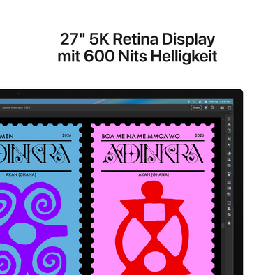 Studio Display, Nanotexturglas, Neigungsverstellbarer Standfuß
