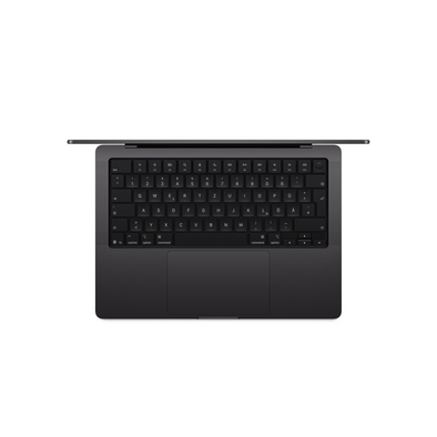 MacBook Pro 14" mit M5 Max chip, 18-core CPU und 32-core GPU, 36GB, 2TB SSD, Space Schwarz