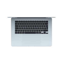 Sie sehen das Produktbild 02 von MacBook Air 15" mit M5 chip, 10-core CPU und 10-core GPU, 16GB, 1TB SSD, Himmelblau MacBook Air 15" mit M5 chip, 10-core CPU und 10-core GPU, 16GB, 1TB SSD, Himmelblau