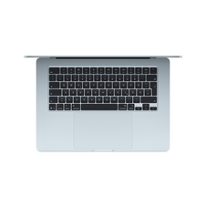 MacBook Air 15" mit M5 chip, 10-core CPU und 10-core GPU, 24GB, 1TB SSD, Himmelblau