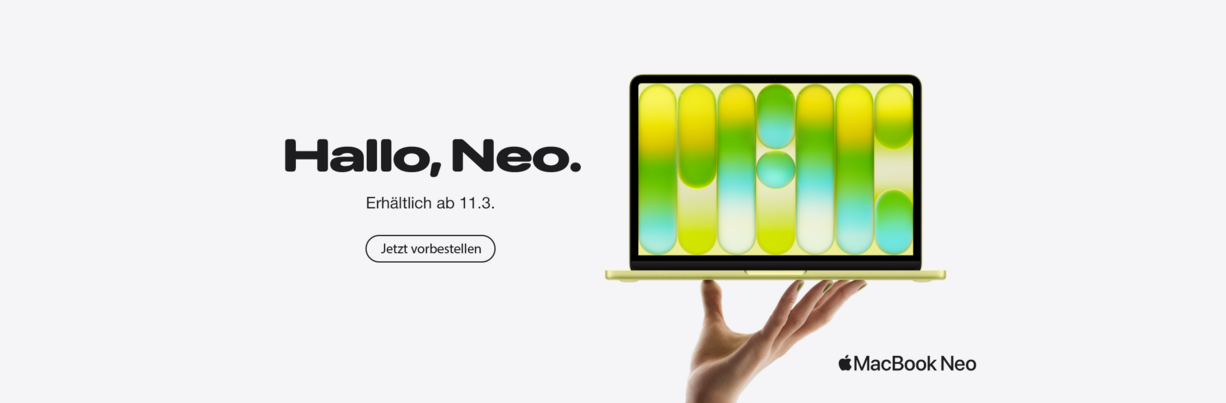 Startseitenbanner MacBook Neo