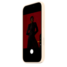 iPhone 17 Pro Silicone Case mit MagSafe, Vanille