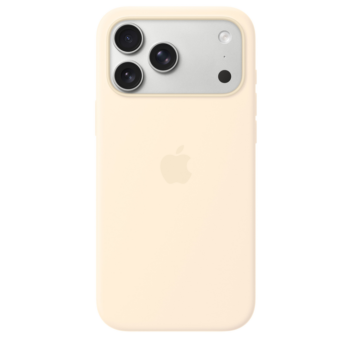 iPhone 17 Pro Max Silicone Case mit MagSafe, Vanille