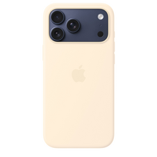 Sie sehen das Produktbild 04 von iPhone 17 Pro Max Silikon Case mit MagSafe - Vanille iPhone 17 Pro Max Silikon Case mit MagSafe - Vanille