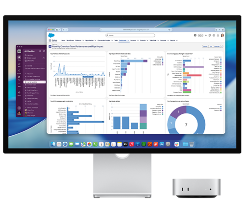 Studio Display und Mac mini M4 