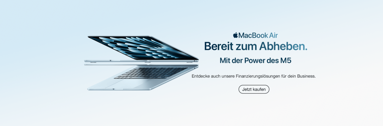Startseitenbanner MacBook Air