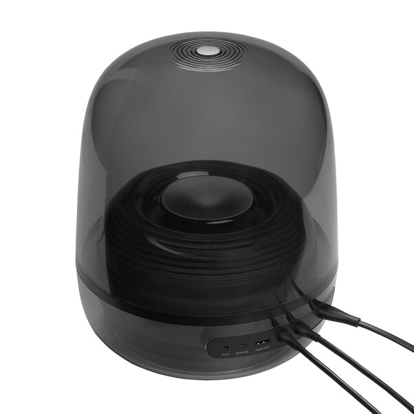 Harman/Kardon Soundsticks 5, 2.1-Kanal-Bluetooth-Lautsprecher mit HDMI und Beleuchtung, schwarz