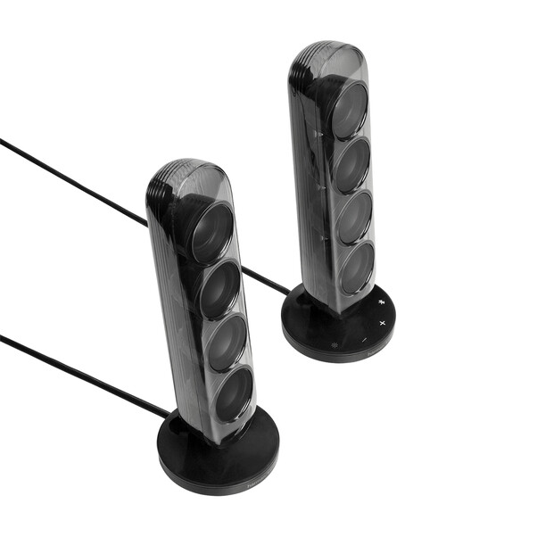 Harman/Kardon Soundsticks 5, 2.1-Kanal-Bluetooth-Lautsprecher mit HDMI und Beleuchtung, schwarz