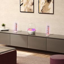 Sie sehen das Produktbild 07 von Harman/Kardon Soundsticks 5, 2.1-Kanal-Bluetooth-Lautsprecher mit HDMI und Beleuchtung, weiss Harman/Kardon Soundsticks 5, 2.1-Kanal-Bluetooth-Lautsprecher mit HDMI und Beleuchtung, weiss