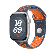 Sie sehen das Produktbild 02 von 46 mm Nike Sportarmband Blue Flame – M/L 46 mm Nike Sportarmband Blue Flame – M/L