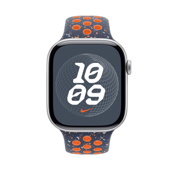 Sie sehen das Produktbild 03 von 46 mm Nike Sportarmband Blue Flame – M/L 46 mm Nike Sportarmband Blue Flame – M/L