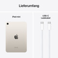 iPad mini Wi-Fi 128 GB - Polarstern (A17 Pro)