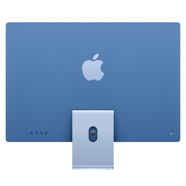 24" iMac mit Retina 4,5K Display: Apple M4 Chip mit 10‑Core CPU und 10‑Core GPU, 256 GB SSD - Blau