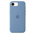 iPhone 16e Silikon Case − Winterblau
