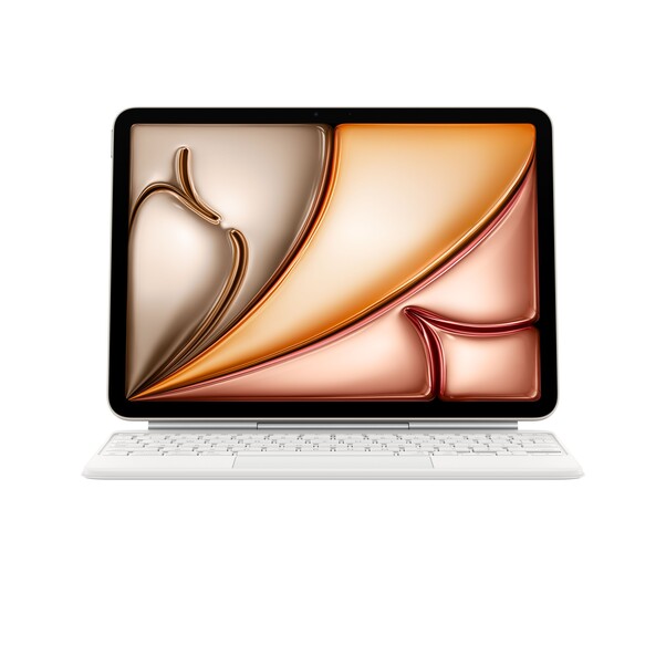 Magic Keyboard für das 11" iPad Air (M3) – Schwedisch – Weiß