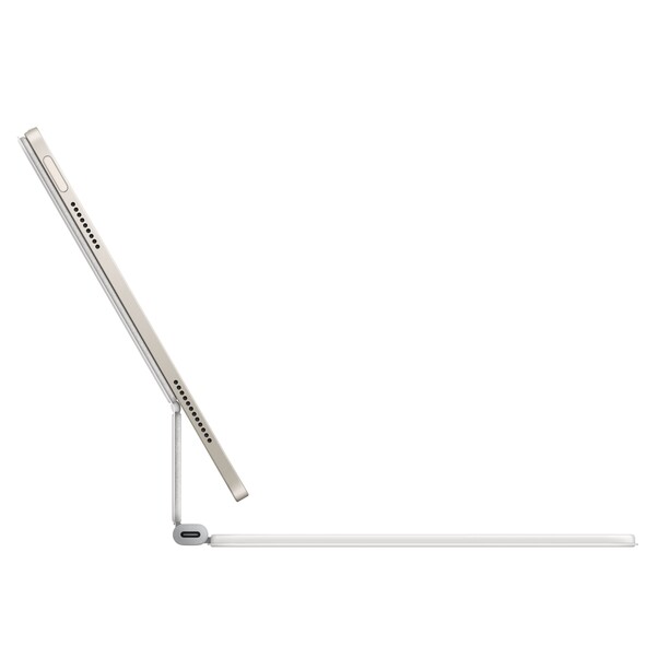 Sie sehen das Produktbild 03 von Magic Keyboard das für 11" iPad Air (M3) – Deutsch – Weiß Magic Keyboard das für 11" iPad Air (M3) – Deutsch – Weiß