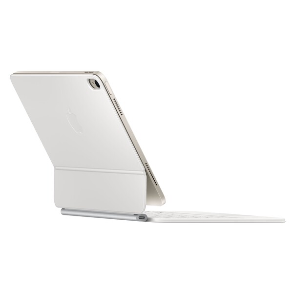 Sie sehen das Produktbild 05 von Magic Keyboard das für 11" iPad Air (M3) – Deutsch – Weiß Magic Keyboard das für 11" iPad Air (M3) – Deutsch – Weiß