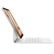 Sie sehen das Produktbild 04 von Magic Keyboard für das 13" iPad Air (M3) – Deutsch – Weiß Magic Keyboard für das 13" iPad Air (M3) – Deutsch – Weiß