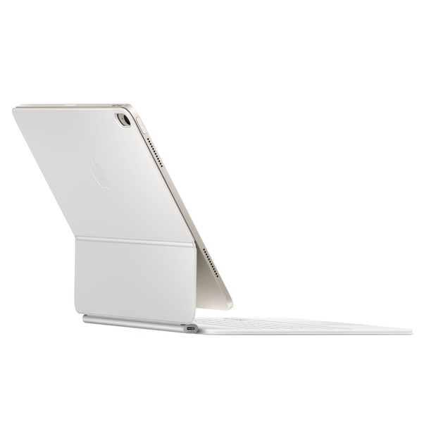 Sie sehen das Produktbild 05 von Magic Keyboard für das 13" iPad Air (M3) – Englisch (International) – Weiß Magic Keyboard für das 13" iPad Air (M3) – Englisch (International) – Weiß