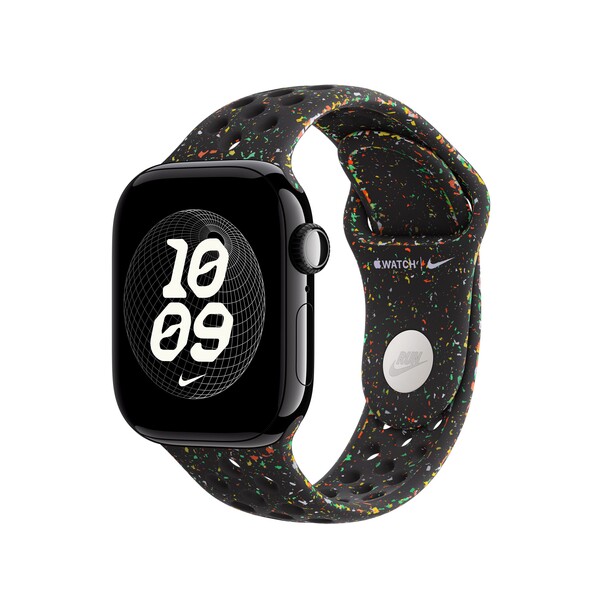 Sie sehen das Produktbild 02 von 42 mm Nike Sportarmband Midnight Black - S/M 42 mm Nike Sportarmband Midnight Black - S/M