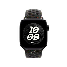 Sie sehen das Produktbild 03 von 42 mm Nike Sportarmband Midnight Black - S/M 42 mm Nike Sportarmband Midnight Black - S/M
