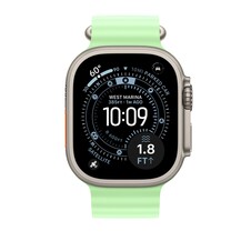 Sie sehen das Produktbild 03 von 49 mm Ocean Armband Neongrün - Titan Natur 49 mm Ocean Armband Neongrün - Titan Natur