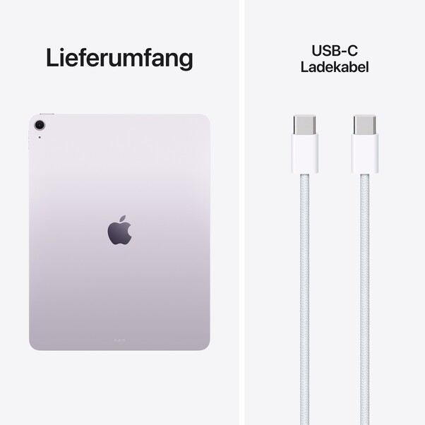 Sie sehen das Produktbild 10 von 13" iPad Air Wi-Fi 512 GB - Violett (M4) 13" iPad Air Wi-Fi 512 GB - Violett (M4)