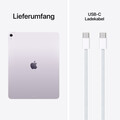 Sie sehen das Produktbild 10 von 13" iPad Air Wi-Fi 512 GB - Violett (M4) 13" iPad Air Wi-Fi 512 GB - Violett (M4)