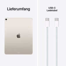 13" iPad Air Wi-Fi + Cellular 512 GB - Polarstern (M4)