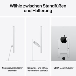 Sie sehen das Produktbild 06 von Studio Display – Standardglas – neigungsverstellbarer Standfuß Studio Display – Standardglas – neigungsverstellbarer Standfuß