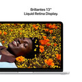 13" MacBook Neo: Apple A18 Pro Chip mit 6‑core CPU und 5‑core GPU, Magic Keyboard, 256 GB SSD - Silber
