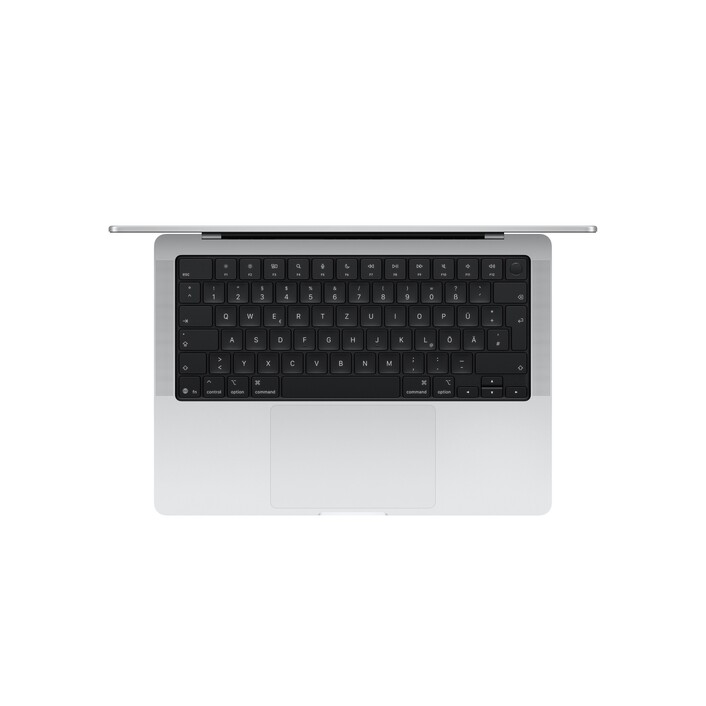 14" MacBook Pro: Apple M5 Pro Chip mit 15‑Core CPU und 16‑Core GPU, 1 TB SSD - Silber