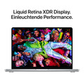 14" MacBook Pro: Apple M5 Pro Chip mit 15‑Core CPU und 16‑Core GPU, 1 TB SSD - Silber