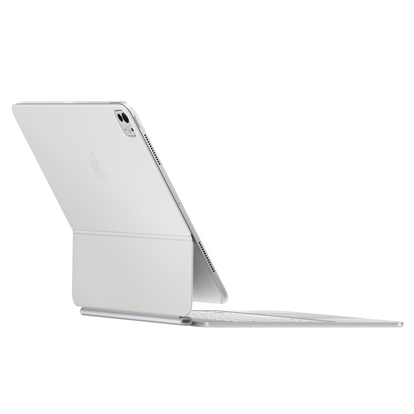 Sie sehen das Produktbild 03 von Magic Keyboard für 13" iPad Pro (M4) - Deutsch - Weiß Magic Keyboard für 13" iPad Pro (M4) - Deutsch - Weiß