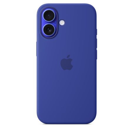 Sie sehen das Produktbild 01 von iPhone 16 Silikon Case mit MagSafe – Ultramarin iPhone 16 Silikon Case mit MagSafe – Ultramarin