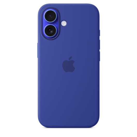 Sie sehen das Produktbild 01 von iPhone 16 Silikon Case mit MagSafe – Ultramarin iPhone 16 Silikon Case mit MagSafe – Ultramarin
