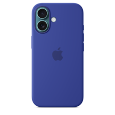 Sie sehen das Produktbild 02 von iPhone 16 Silikon Case mit MagSafe – Ultramarin iPhone 16 Silikon Case mit MagSafe – Ultramarin
