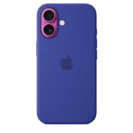 Sie sehen das Produktbild 03 von iPhone 16 Silikon Case mit MagSafe – Ultramarin iPhone 16 Silikon Case mit MagSafe – Ultramarin
