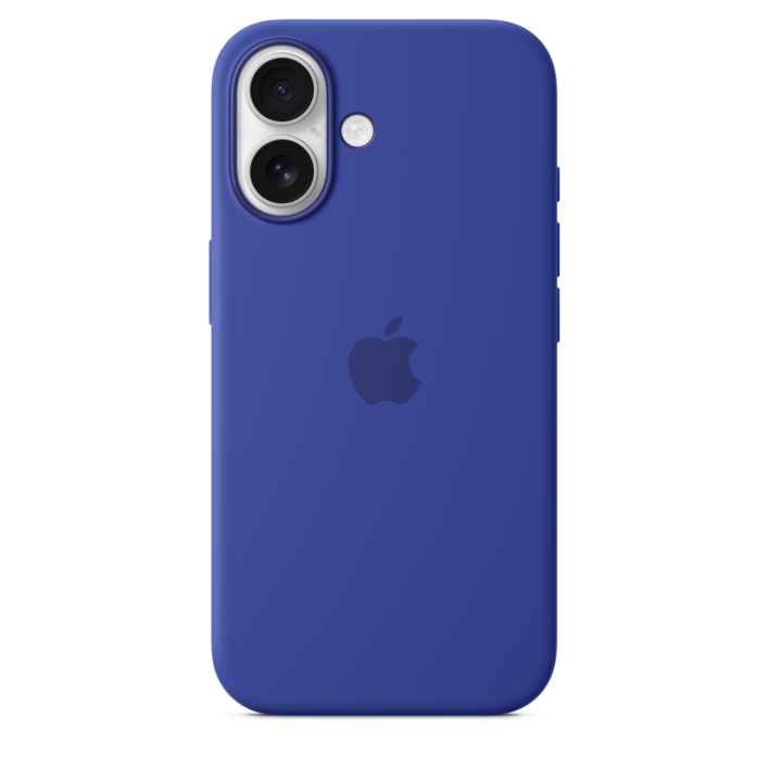 Sie sehen das Produktbild 04 von iPhone 16 Silikon Case mit MagSafe – Ultramarin iPhone 16 Silikon Case mit MagSafe – Ultramarin