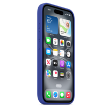 Sie sehen das Produktbild 05 von iPhone 16 Silikon Case mit MagSafe – Ultramarin iPhone 16 Silikon Case mit MagSafe – Ultramarin
