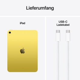 iPad Wi-Fi 512 GB - Gelb (A16)