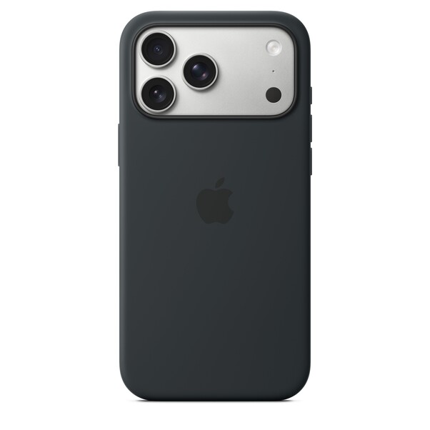 iPhone 17 Pro Max Silikon Case mit MagSafe - Mitternacht