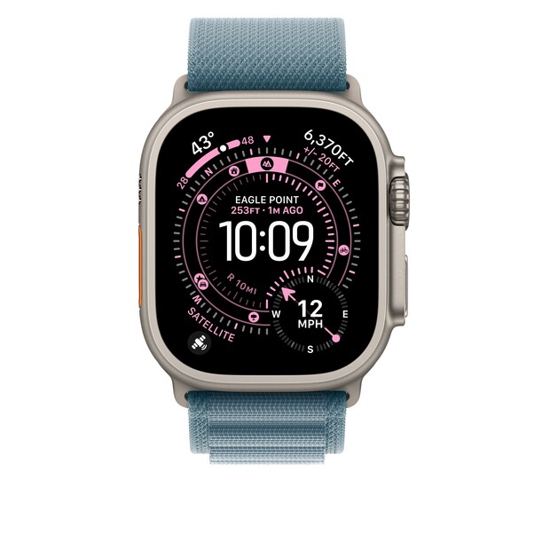 Sie sehen das Produktbild 03 von 49 mm Alpine Loop Hellblau - Medium - Titan Natur 49 mm Alpine Loop Hellblau - Medium - Titan Natur