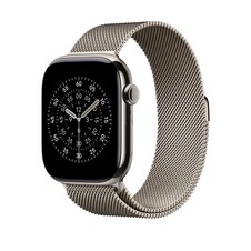 Sie sehen das Produktbild 02 von 46 mm Milanaise Armband Natur – M/L 46 mm Milanaise Armband Natur – M/L