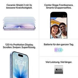 iPhone 17 256 GB Schwarz 